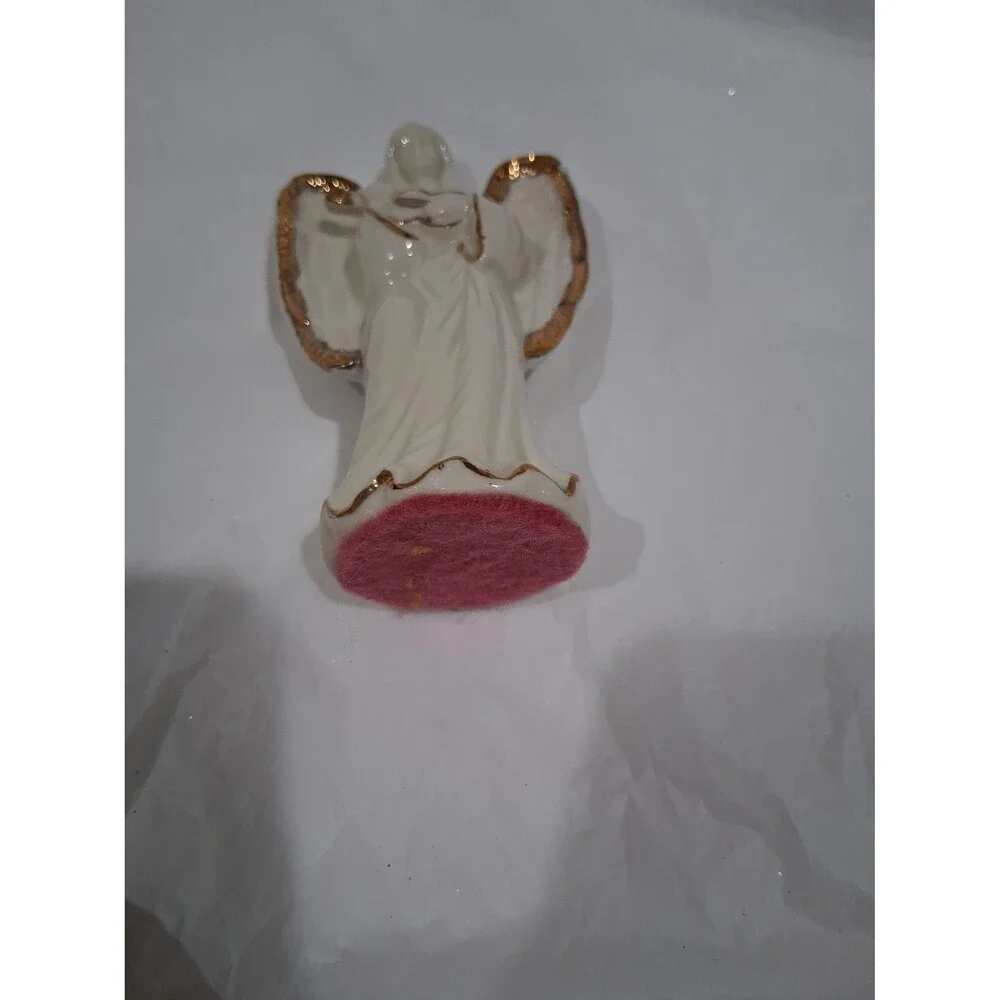 Vintage Porcelain Angels, Set of 2